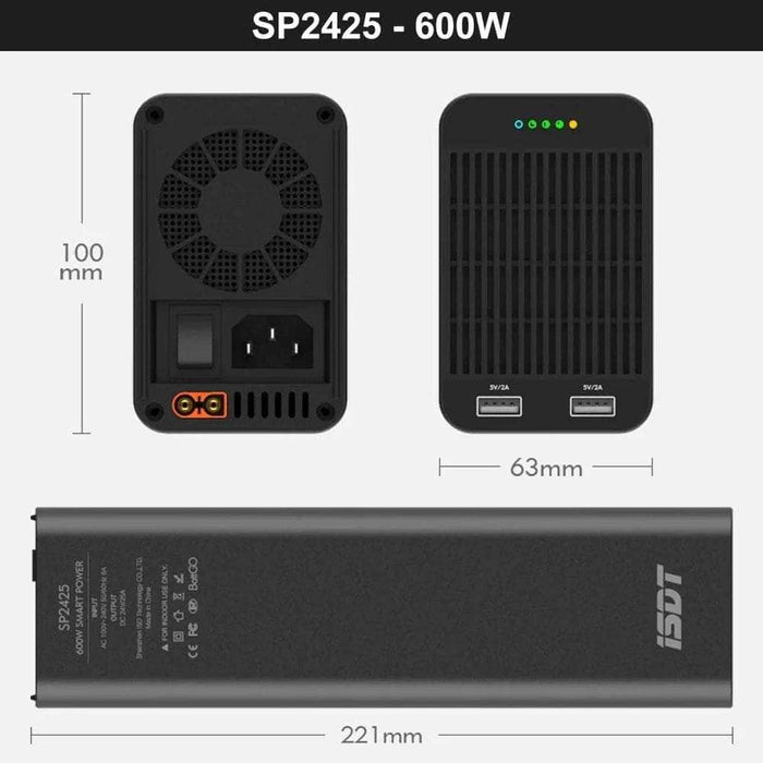 ISDT SP2425 24V 600W 25A Power Supply