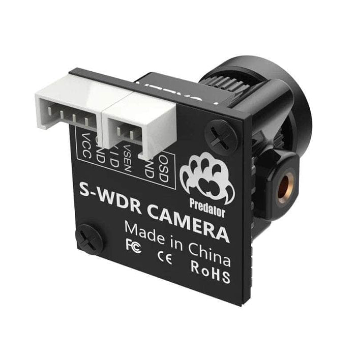Foxeer Predator V5 Micro 1000TVL CMOS 4:3/16:9 PAL/NTSC FPV Camera (1.7mm) Naked - Black