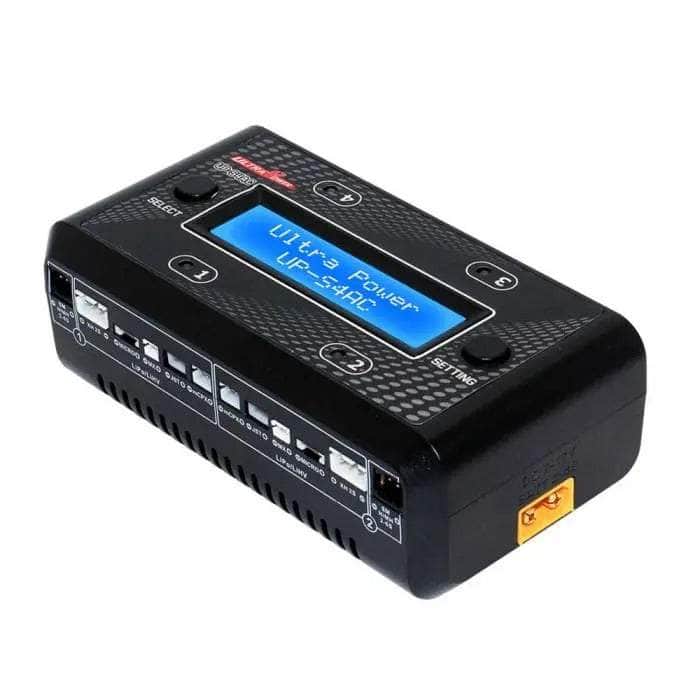 (AS-IS) UltraPower UP-S4AC 7W 1A 1-2S 4 Channel AC/DC Smart Charger (NO CABLES)