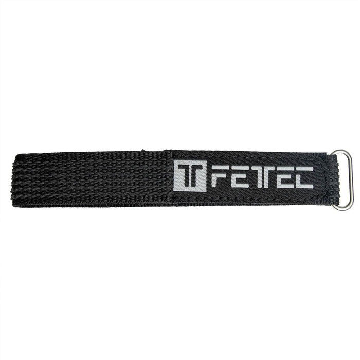 FETtec 250mm Kevlar Battery Strap w/ Woven Rubber Grip & Metal Buckle