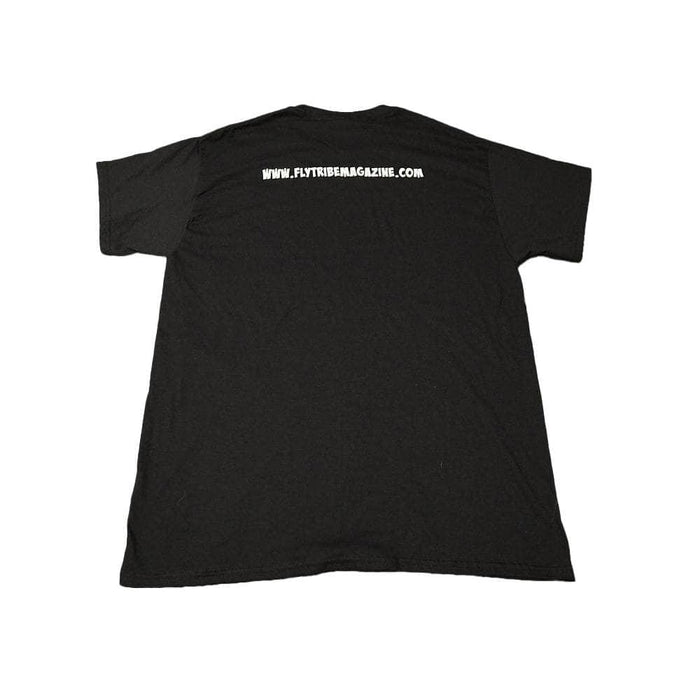 Fly Tribe Magazine MBPFP Logo T-Shirts - Black - Choose Your Size