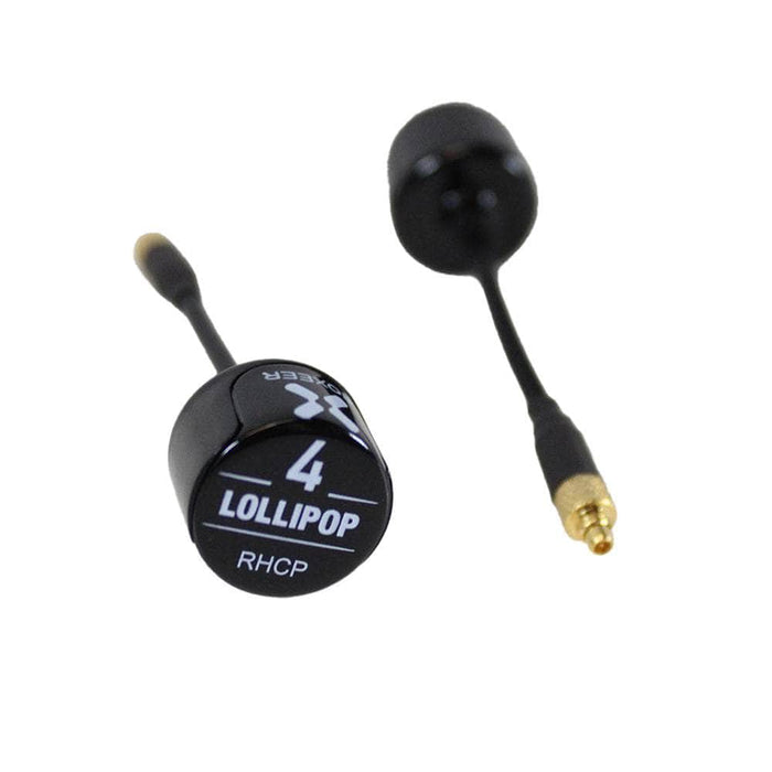 Foxeer Lollipop V4 5.8GHz MMCX Antenna 2 Pack - RHCP - Black