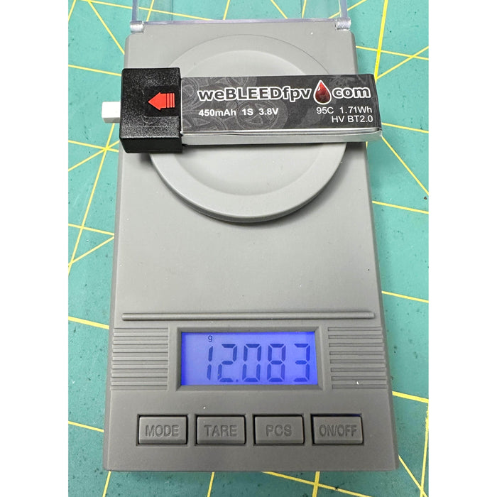 weBLEEDfpv 450mAh 1S BT2.0  LiPo Batteries