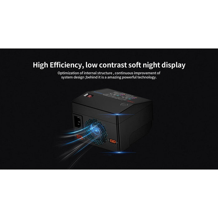 HOTA S6 400W 15A 1-6S Dual Channel AC/DC Smart Charger - Black