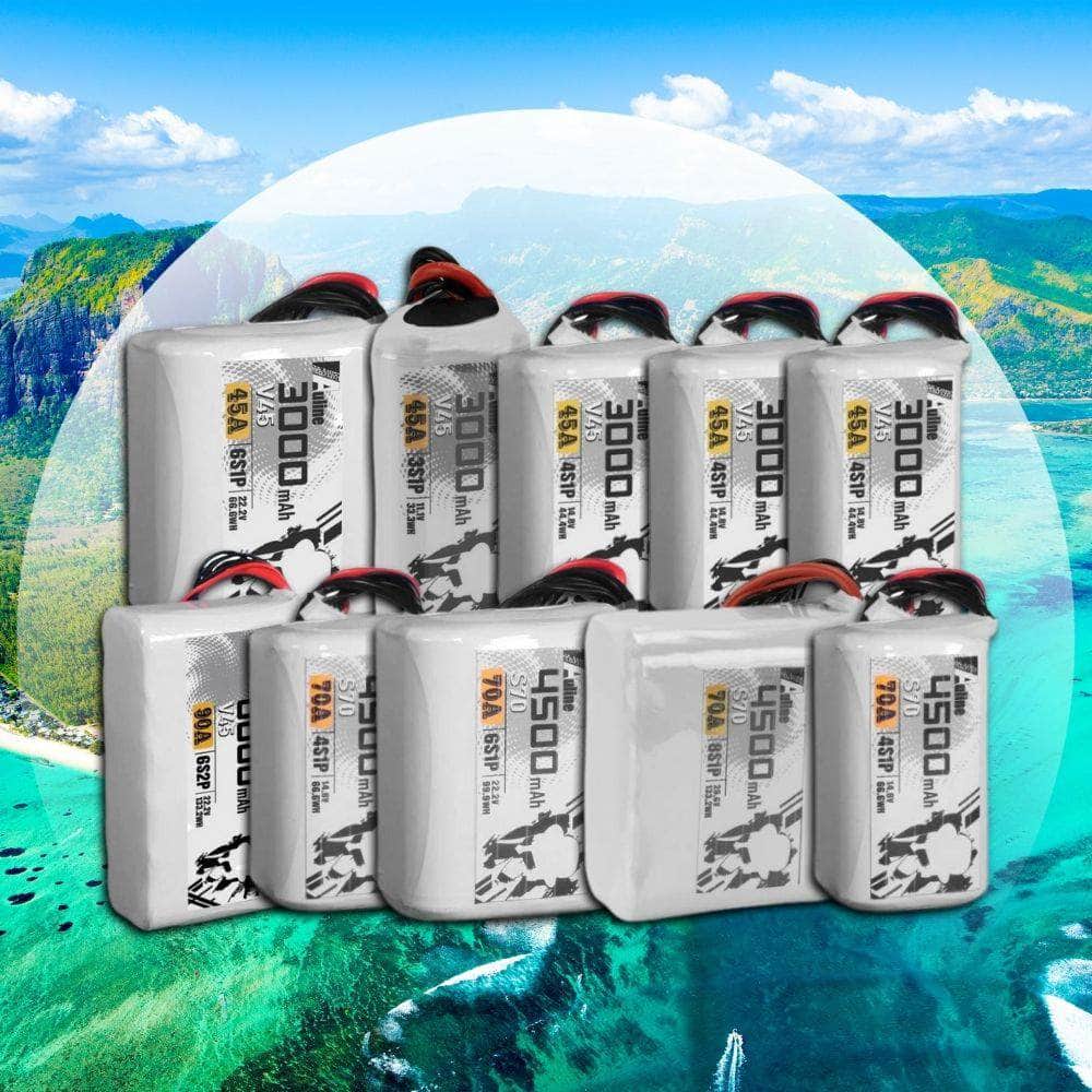 AULINE Battery Auline 18650 V45 4S 3000mAh 14.8V 45A Li-ion Battery - XT30