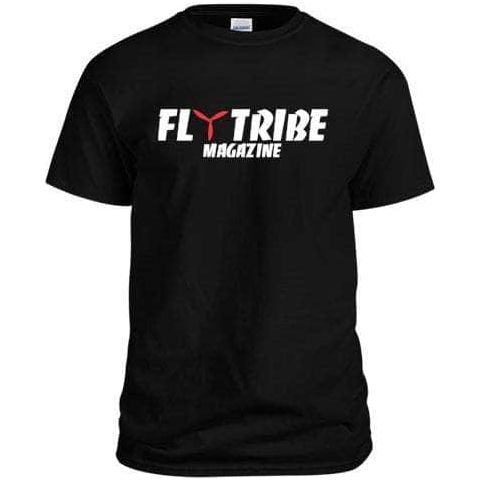 Fly Tribe Magazine FTM Logo T-Shirts - Black - Choose Your Size