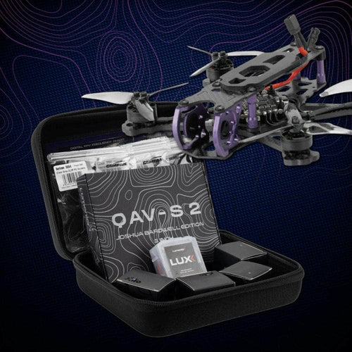 LUMENIER Build Kit Beginner DIY FPV Drone Kit - QAV-S 2 Sub-250 Joshua Bardwell SE 3” - HD Ready