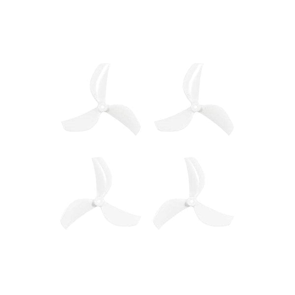 BETAFPV Prop White BetaFPV Gemfan 1815 Tri-Blade 45mm Micro/Whoop Prop 4 Pack (1.5mm Shaft) - Choose Your Color