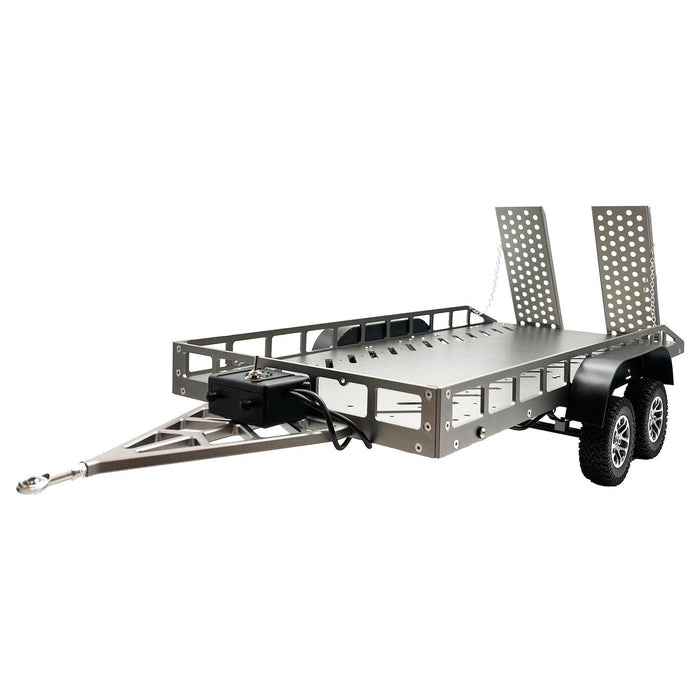 Bold R/C 1/10 Scale Full Metal Trailer Kit with LED Lights and Black or Titanium Finish