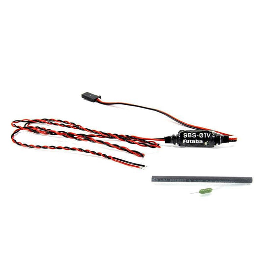 Caloosa Trains And Hobbies Futaba Parts & Accessories 01102289-1, Futaba, SBS-01V External Battery Voltage Sensor