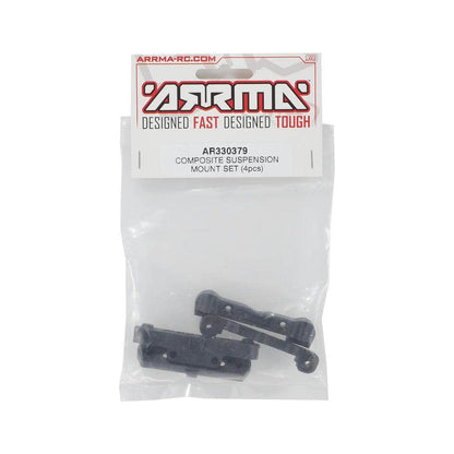 Caloosa Trains And Hobbies ARRMA Parts & Accessories ARAC9052, AR330379, Arrma Composite Suspension Mount Set (4)