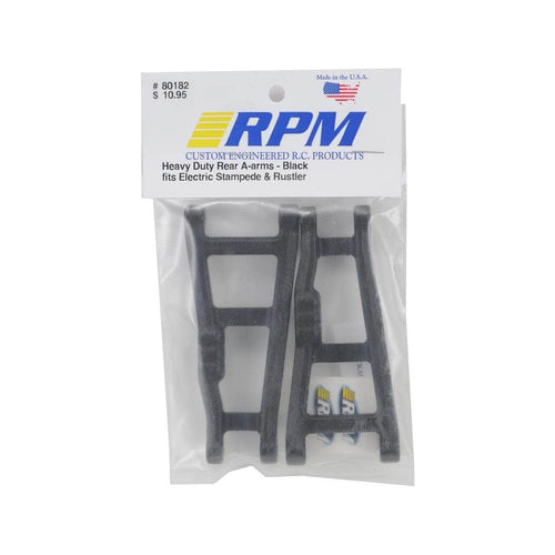 Caloosa Trains And Hobbies RPM R/C Vehicles, Parts & Accessories RPM80182, RPM Traxxas Rustler/Stampede Rear A-Arms (Black) (2)