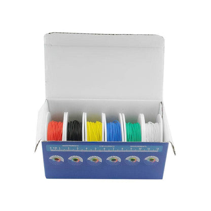 CHEN Hardware RDQ Silicone Wire 6 Roll Build Kit - 28AWG