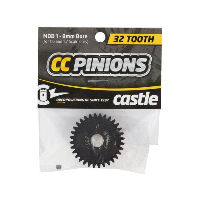 CSE010-0065-32, Castle Creations Mod 1 Pinion Gear w/8mm Bore (32T)