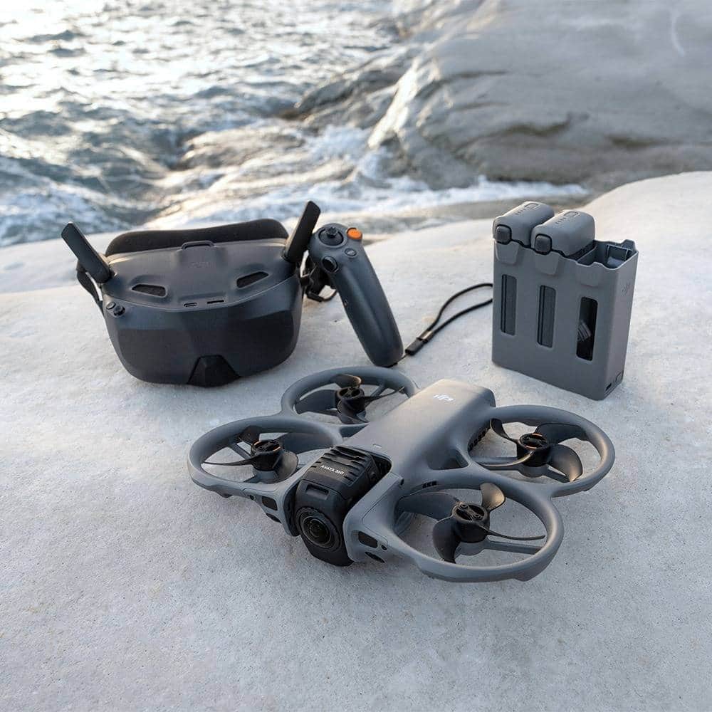 DJI FPV Drones BNF & RTF DJI Avata 360 Motion Fly More Combo - Goggles N3
