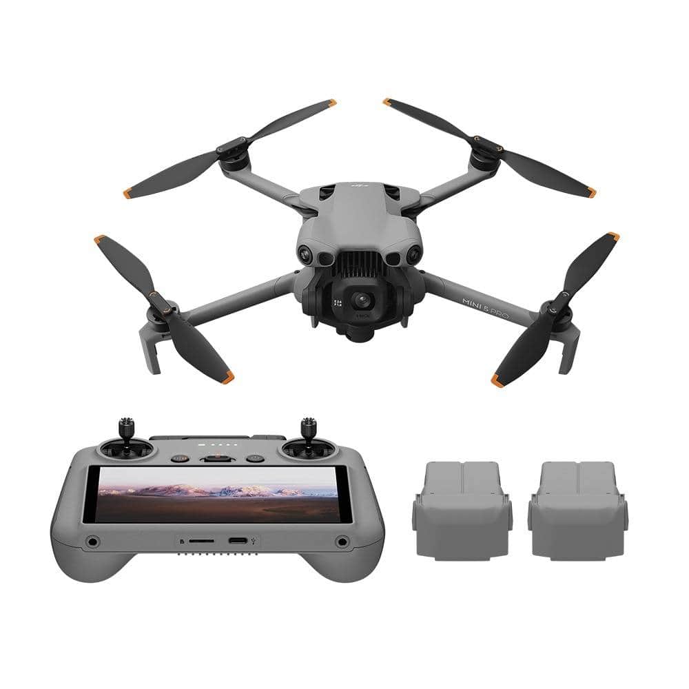 DJI FPV Drones BNF & RTF DJI Mini 5 Pro Fly More Combo Plus - DJI RC2
