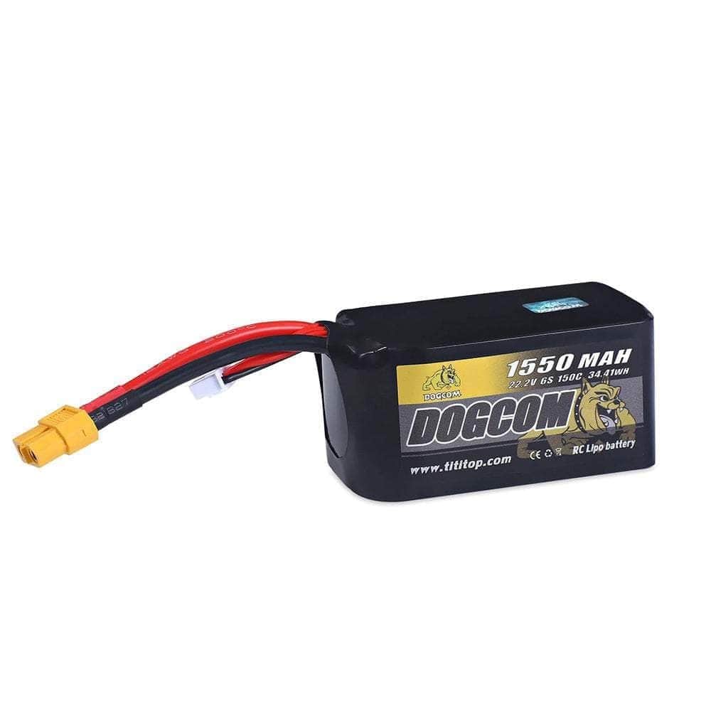 DOGCOM Battery DOGCOM Ultra Series 1550mAh 6S 22.2V 150C LiPo Battery - XT60