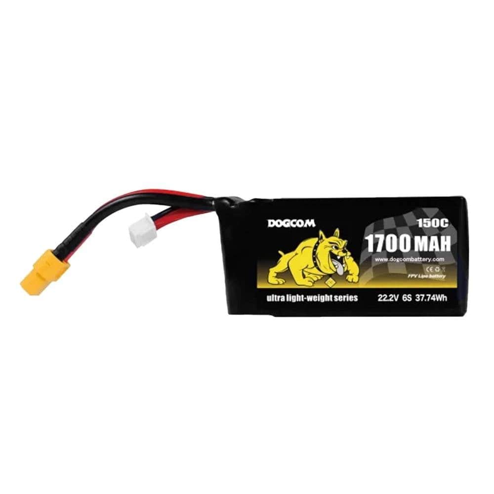 DOGCOM Battery DOGCOM Ultra Series 1700mAh 6S 22.2V 150C LiPo Battery - XT60