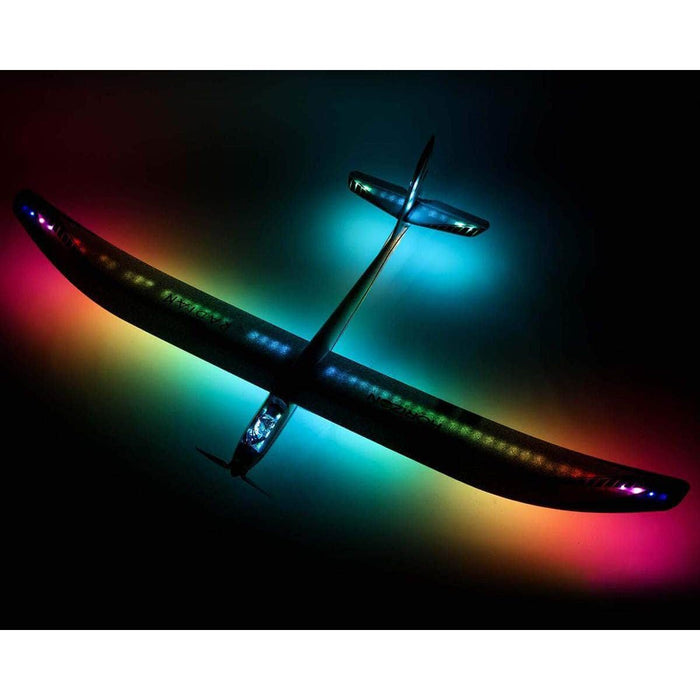 EFL36500, E-flite Night Radian 2.0m Bind-N-Fly Basic Electric Glider Airplane (2000mm) w/AS3X & SAFE Select