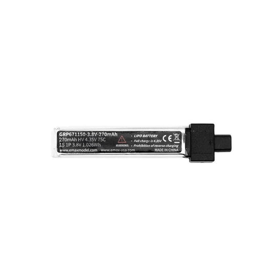 EMAX Battery EMAX 270mAh 1S 75C LiPo Battery - EM2.0