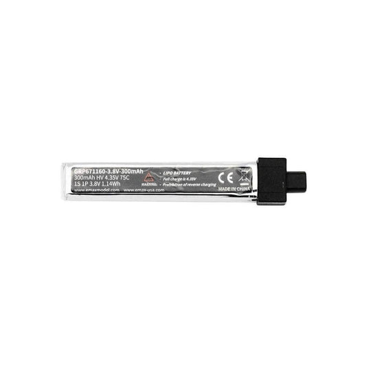 EMAX Battery EMAX 300mAh 1S 75C LiPo Battery - EM2.0