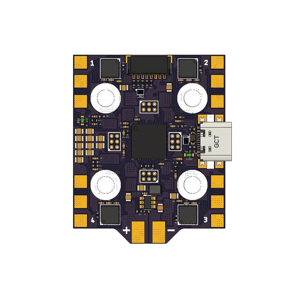 FETTEC ESC FETtec SFOC 50A 2-8S 4-in-1 ESC
