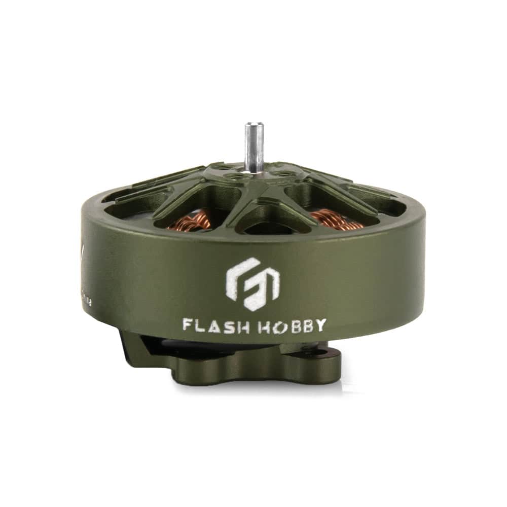 Flash Hobby Motor Flash Hobby King 2004 1900Kv Motor (1.5mm Shaft) - Army Green