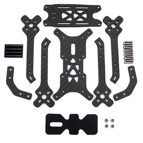 FLYFISH CARBON Frame RDQ Source Two V.01 5" Frame Kit