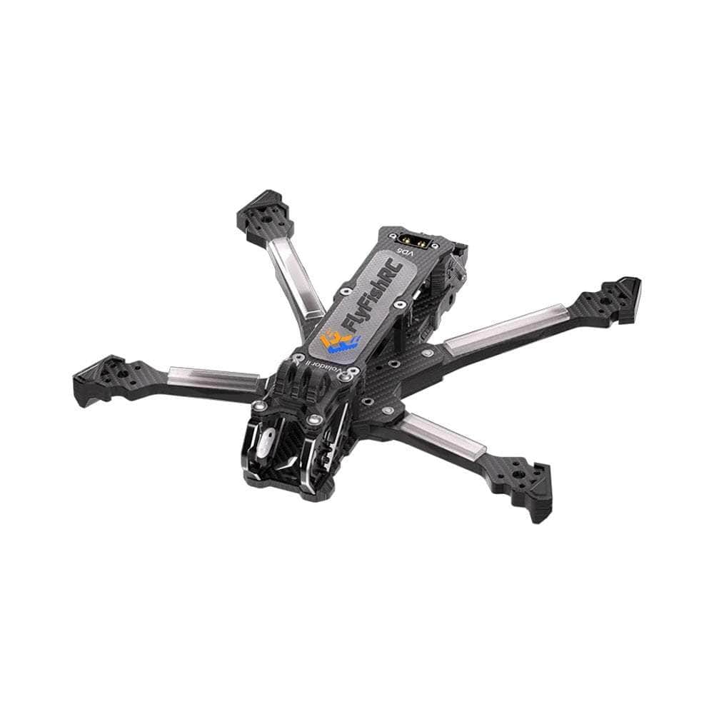FLYFISH Frame FlyFishRC Volador Ⅱ VD5 O4 Pro Deadcat Frame Kit - Black
