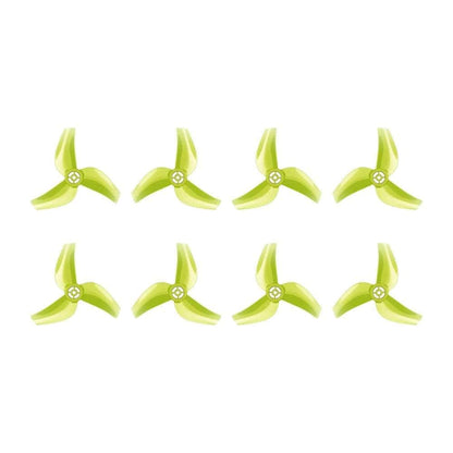 FLYWOO Prop Yellow Flywoo 1611 3-Blade Propeller (Set of 8) - 1.5mm
