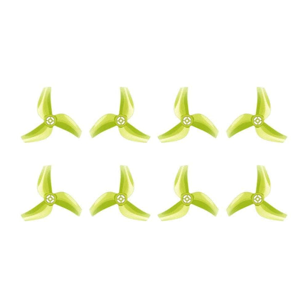 FLYWOO Prop Yellow Flywoo 1611 3-Blade Propeller (Set of 8) - 1.5mm