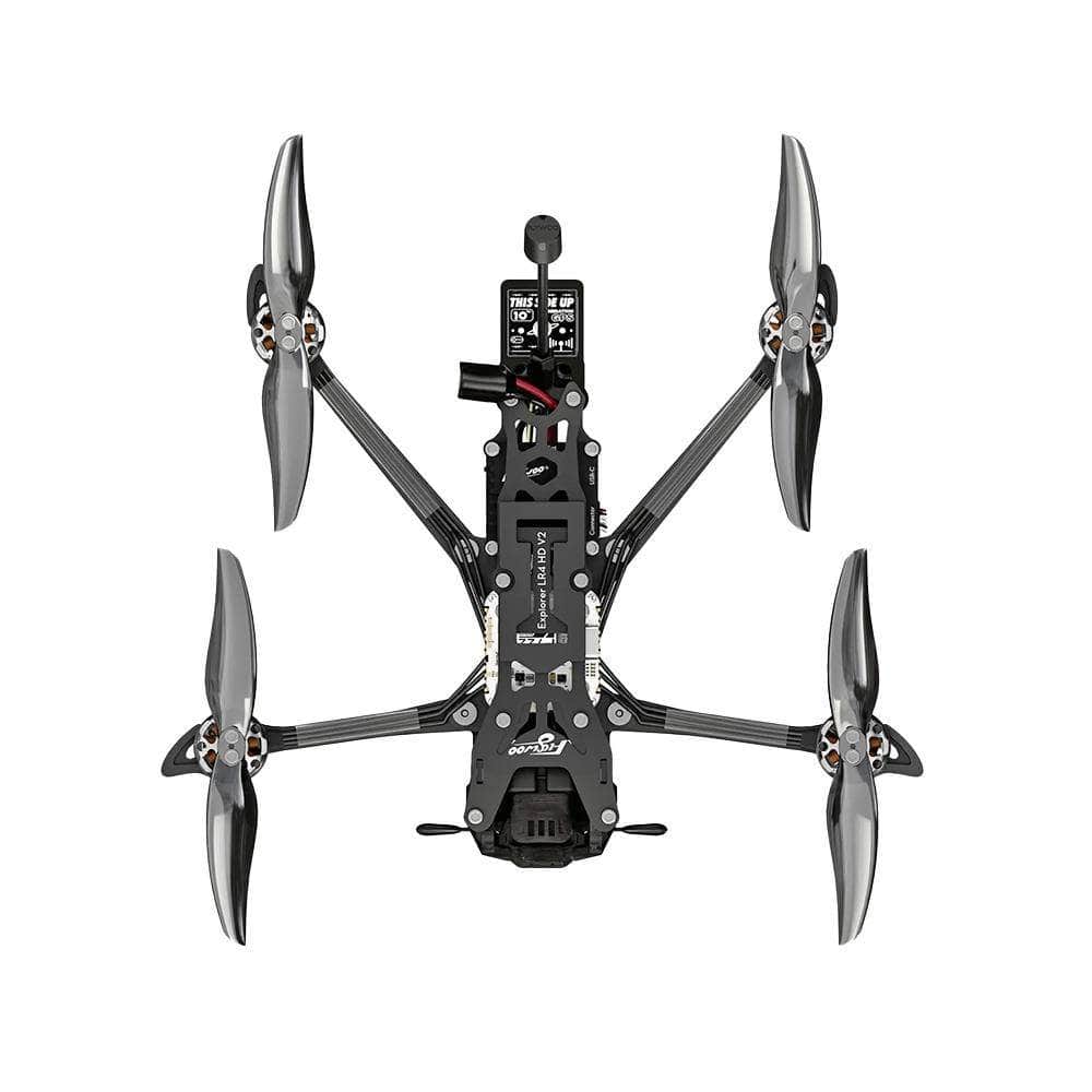 FLYWOO FPV Drones BNF & RTF Flywoo Explorer LR 4 V2 Drone HD w/ O4 Wide - 4S