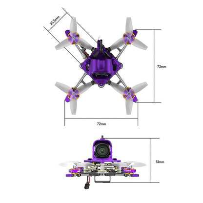 FLYWOO FPV Drones BNF & RTF Flywoo Firefly16 Nano Baby V3 1S Drone w/ DJI O4 - DJI PNP