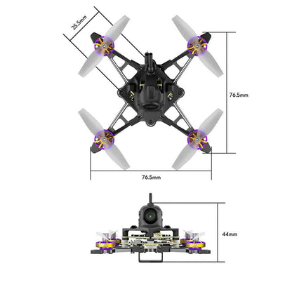 FLYWOO FPV Drones BNF & RTF Flywoo Firefly18 Nano Baby V3 1S Drone w/ HDZero - ELRS 2.4GHz