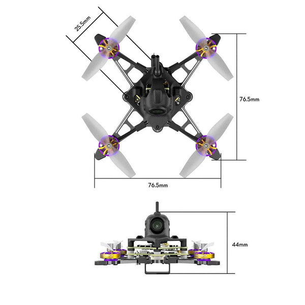 FLYWOO FPV Drones BNF & RTF Flywoo Firefly18 Nano Baby V3 1S Drone w/ HDZero - ELRS 2.4GHz