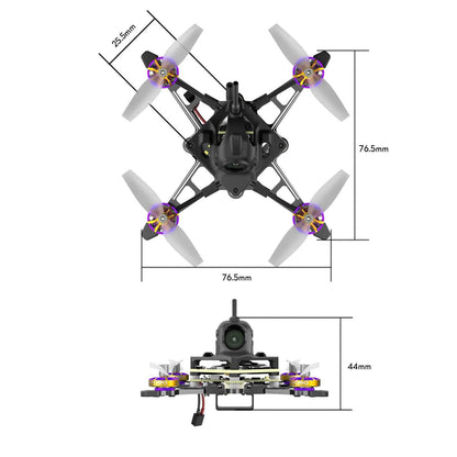 FLYWOO FPV Drones BNF & RTF Flywoo Firefly18 Nano Baby V3 1S Drone w/ Walksnail - ELRS 2.4GHz