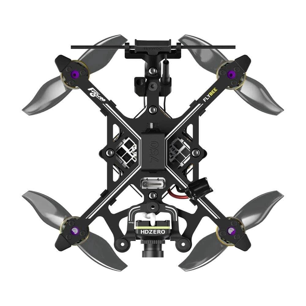 FLYWOO FPV Drones BNF & RTF Flywoo Flybee 20 2" Drone HD w/ HDZero RunCam Nano V3 - 2S - TBS Crossfire
