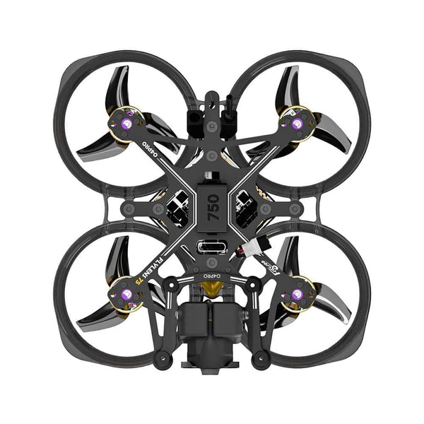 FLYWOO FPV Drones BNF & RTF Flywoo Flylens 75 V1.3 Drone HD w/ DJI O4 Wide - 2S - TBS Crossfire