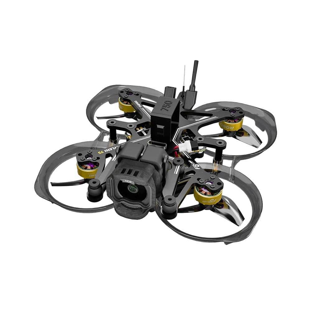 FLYWOO FPV Drones BNF & RTF Flywoo Flylens 75 V1.3 Drone HD w/ DJI O4 Wide - 2S - TBS Crossfire