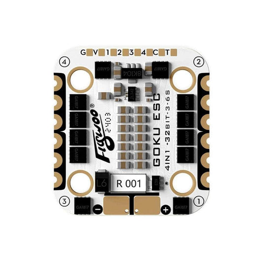 FLYWOO ESC Flywoo GOKU G45M 45A 3-6S AM32 4-in-1 ESC - 20x20