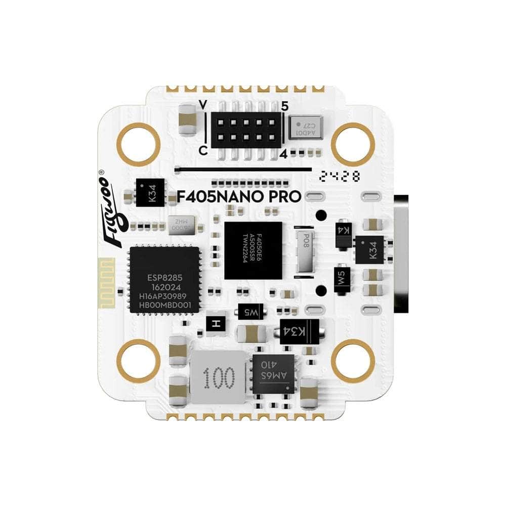 FLYWOO Stack Flywoo GOKU HEX V3 HD Stack - F4 FC + 20A 2-4S 6-in-1 BLHeli_S ESC w/ LED + ELRS 2.4GHz - 16x16