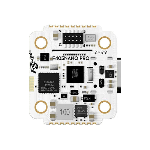 FLYWOO Stack Flywoo GOKU HEX V3 HD Stack - F4 FC + 20A 2-4S 6-in-1 BLHeli_S ESC w/ LED + ELRS 2.4GHz - 16x16