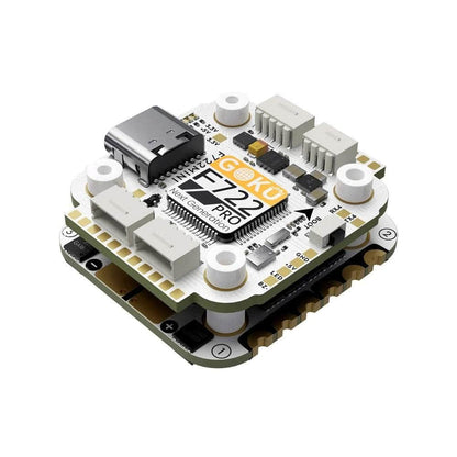 FLYWOO Stack Flywoo GOKU Pro Mini Stack - F7 FC + 45A 2-6S AM32 4-in-1 ESC - ICM42688 - 20x20