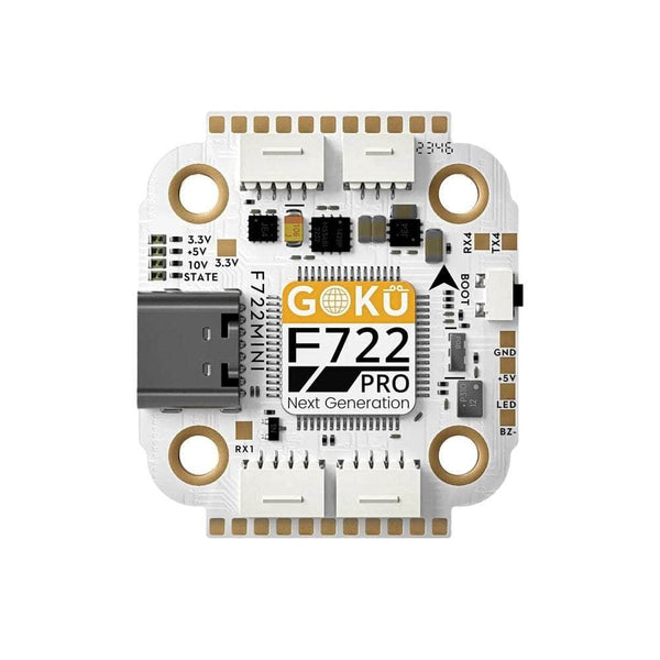 FLYWOO Stack Flywoo GOKU Pro Mini Stack - F7 FC + 45A 2-6S AM32 4-in-1 ESC - ICM42688 - 20x20