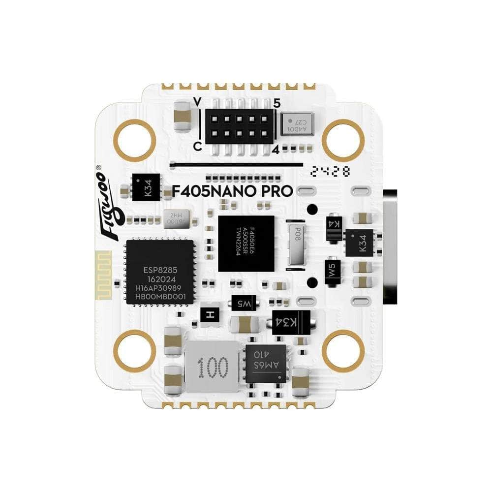 FLYWOO Stack Flywoo GOKU V3 HD Stack - F4 FC + 20A 2-4S 4-in-1 BLHeli_S ESC w/ LED + ELRS 2.4GHz - 16x16