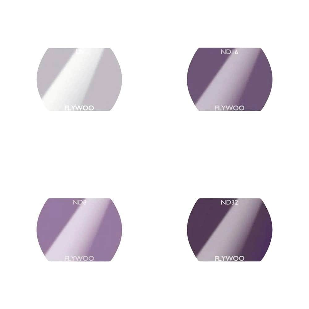 FLYWOO Camera ACC Flywoo ND Filters Set for O4 Wide-Angle Lens - UV+ND8+ND16+ND32