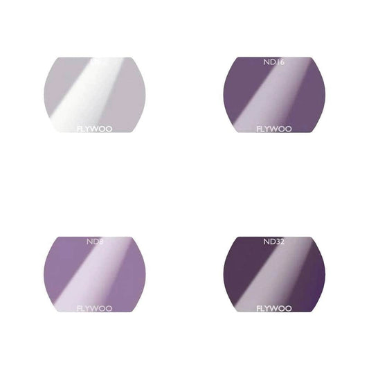 FLYWOO Camera ACC Flywoo ND Filters Set for O4 Wide-Angle Lens - UV+ND8+ND16+ND32