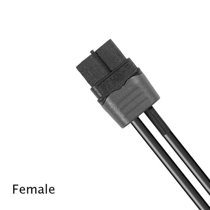 FLYWOO Hardware Flywoo XT60H 14AWG Black Pigtail (2pcs) - Male/Female