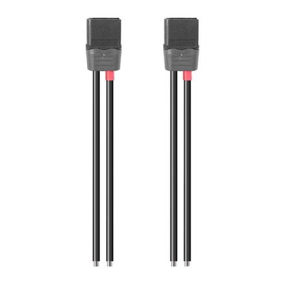 FLYWOO Hardware Male to Bare Wire Flywoo XT60H 14AWG Black Pigtail (2pcs) - Male/Female