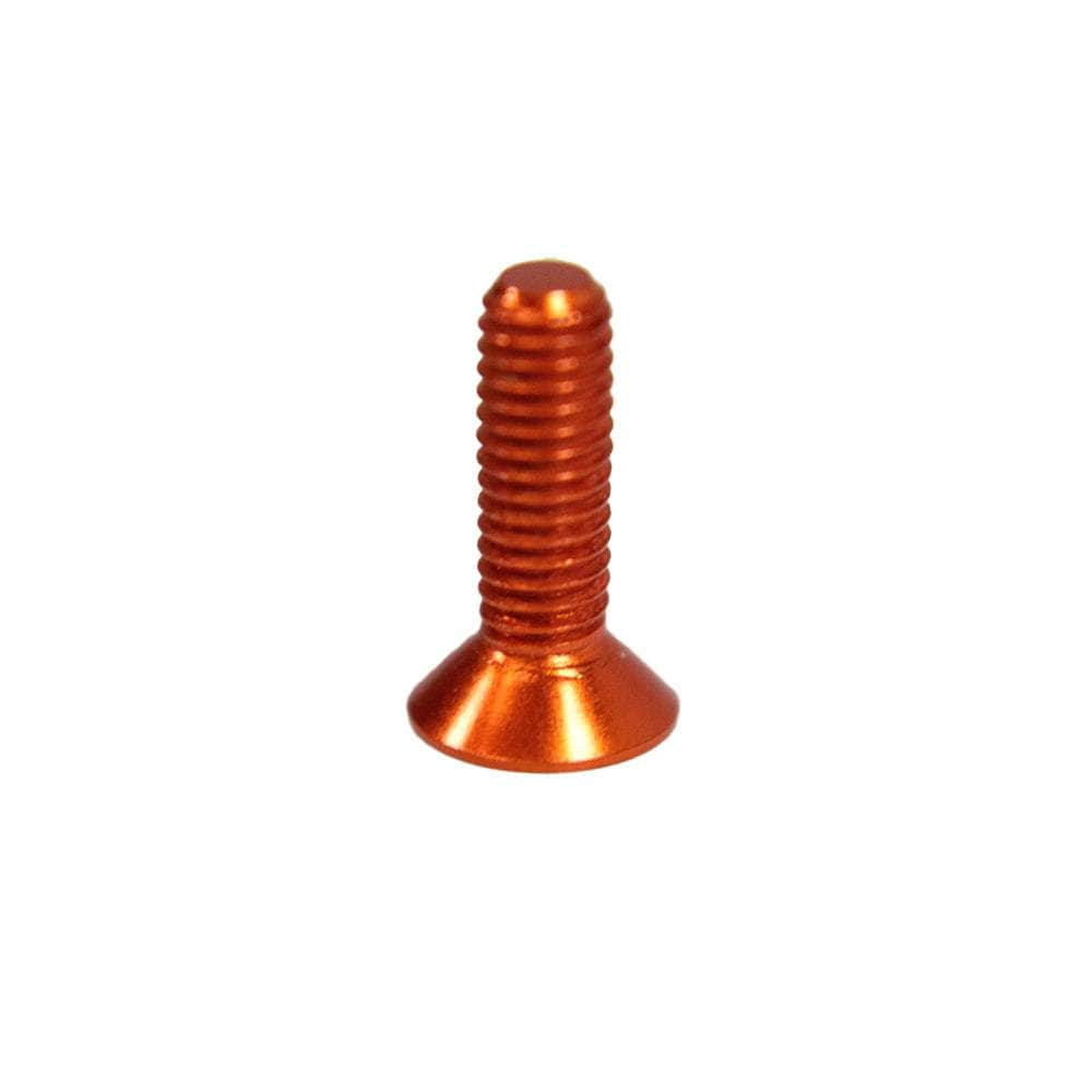 FPVELITE Hardware Orange / 10mm M3 7075 Aluminum Counter Sunk Hex Screw (20PCS) - Choose Your Color & Size